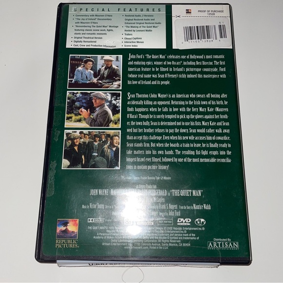 The Quiet Man (Collectors Edition) DVD - Picture 2 of 4